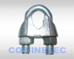 US Type Galv Malleable Wire Rope Clips